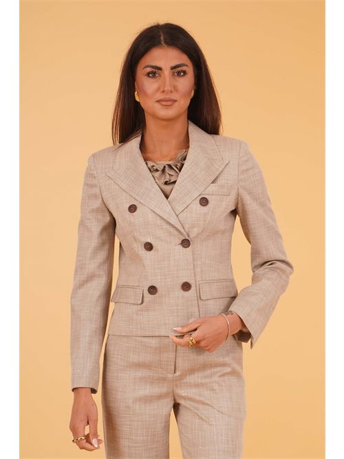 Giacca cropped fiammata The First | CRUZ 772/TFTORTORA